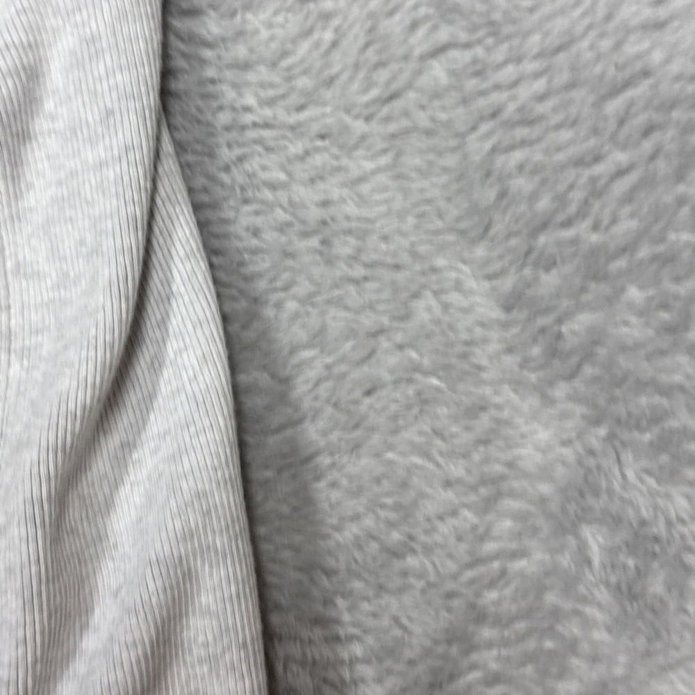 Athleta Forever Fleece 1/4 Zip Pullover Women‎ XL Gray Oversized Athlesiure - Picture 5 of 10
